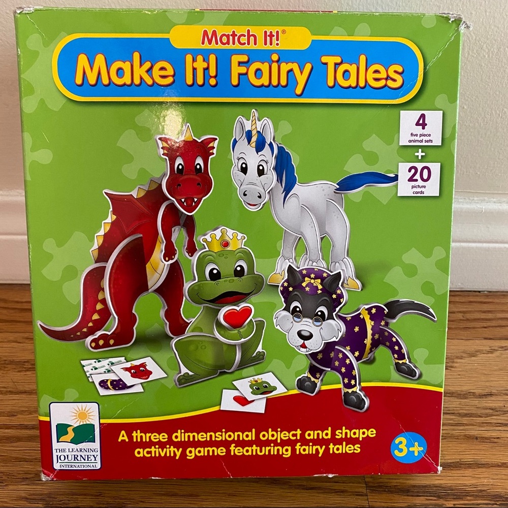 The Learning Journey International Match it! Make it! Fairy Tales Game